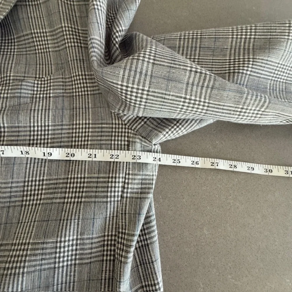 Ted Baker Endurance Blazer Men Gray Brown Blue Plaid Sport Suit Blazer US 46R